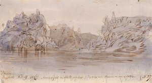Philae door Edward Lear